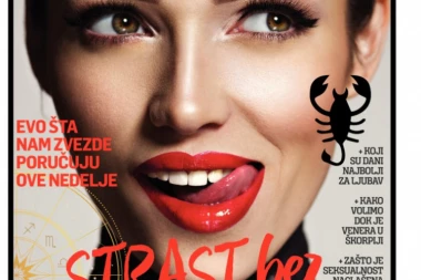 Venera u Škorpiji: Strast bez predrasuda! Poklanjamo "Astro" magazin