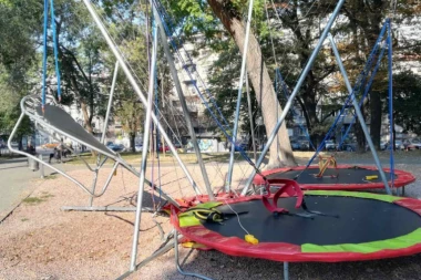 Demanti JKP "Zelenilo Beograd": Slomljena trambulina nije u nadležnosti našeg preduzeća