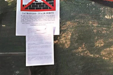 Još jedna pobeda Srpskog telegrafa: Investitoru katanac na gradilište