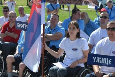 ŠAMPIONI IZ SENKE ŽIVE U UŽICU - Sportisti sa invaliditetom pronose slavu grada na Đetinji!