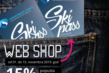 Popust od 15% preko web shopa od 1. do 15. novembra