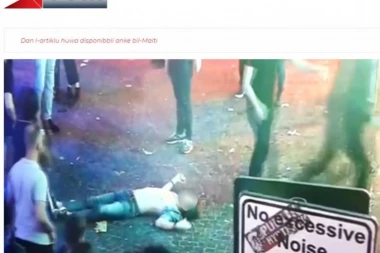 (VIDEO) Srbin, izbacivač u noćnom klubu, brutalno pretukao Poljaka na Malti