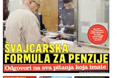 Poklanjamo dodatak "Penzioner": Švajcarska formula za penzije - odgovori na sva pitanja koja imate