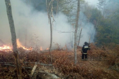 Požar u Hrvatskoj pod kontrolom na području koje je možda minirano