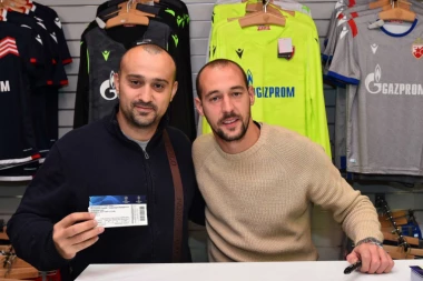 Borjan prodavao karte za Ligu šampiona i doneo veliku radost "Delijama"!