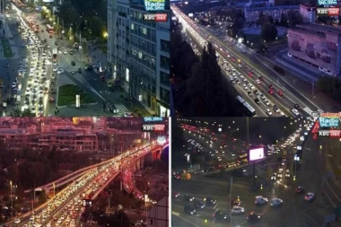 Beograd: Veće kolone vozila na Brankovom i Pančevačkom mostu