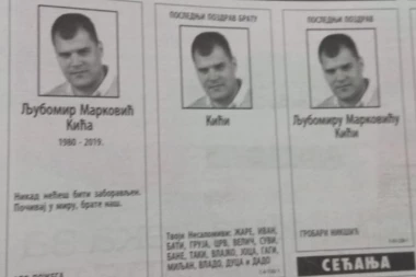 (FOTO) BIO SI NAM UZOR I PRIMER PRAVOG GROBARA: Partizanovci se emotivnim čituljama opraštaju od ubijenog navijača