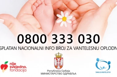 Aktiviran besplatan nacionalni broj za vantelesnu oplodnju