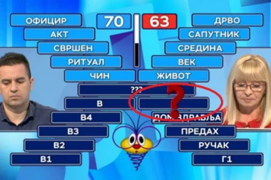 Tragikomedija u Slagalici! Znate li koja je asocijacija na DOM ZDRAVLJA?