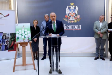 Radojičić objavio izazov "Drvo za Beograd", GIZ se prvi odazvao