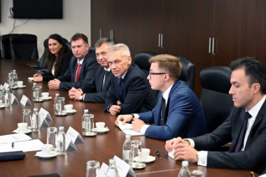 Stefanović sa Bocan Harčenkom o saradnji u oblasti vanrednih situacija