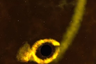 (VIDEO) NASA objavila snimak kako izgelda kada crna rupa proguta zvezdu