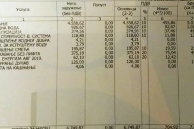 (FOTO) Osveta se služi hladana: Bračni par iz Srbije na veoma šaljiv način platio račun za vodu