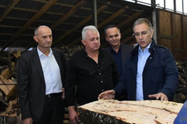 Stefanović posetio porodicu Žugaj u Surčinu: Politika SNS je da omogući bolji život građanima