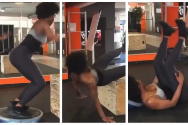 (VIDEO) Vi ćete da se smejete, a njoj je guza odvaljena do bola!