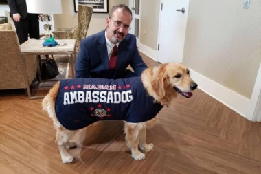 Njena ekselencija Lara uživa u Beogradu