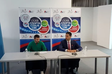 Otvoren Sajam sporta; Udovičić: Najlepše mesto u Srbiji