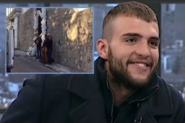 (VIDEO) Veselo jutro u porodici Ražnatović: Muzika se ori ispred kuće, kapija sa balonima u zlatnoj i beloj boji!