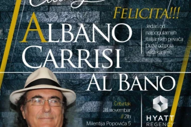 (FOTO) Vlasnik planetarnog hita konačno u Beogradu: Al Bano posle pola veka duge karijere zablistaće na koncertu!