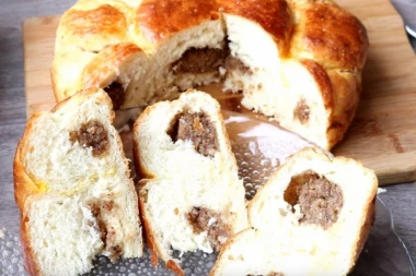 (VIDEO) Da se najedeš kao čovek, a i osladiš: Probajte slatku pogaču sa ORASIMA