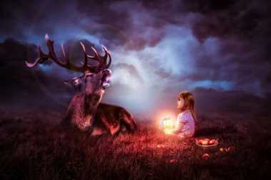 (FOTO) Jelen sa tri roga! Uslikano čudo prirode, jedan od milion