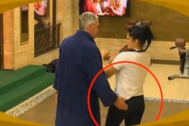 Milojko, šta to radite? Starac iz Parova pipkao devojku Milijani iza leđa!