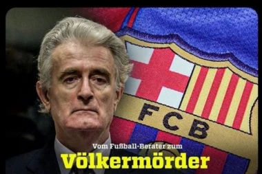 Blam godine! Nemačka televizija ozbiljno pobrkala lončiće: Snimili dokumentarac o Karadžiću - "Od radnika u FK Barselona do genocida"