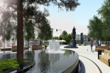 Projekat obnove gradskog jezgra: Inđija dobija trg sa fontanom