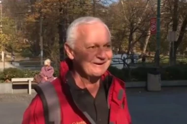 (HIT VIDEO) VRIŠTANJE OD SMEHA: Gospodina pitali šta bi radio u slučaju zemljotresa, njegov odgovor kida!