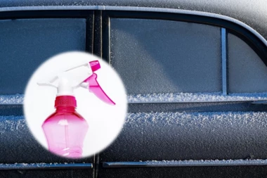 Zaleđena stakla više neće biti vaš problem: Otkrivamo kako da napravite SPREJ koji u sekundi čisti šoferku!