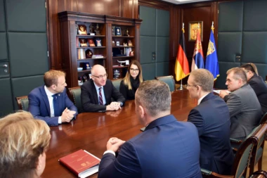 Stefanović na sastanku sa Šibom istakao da je operativna saradnja srpske i nemačke policije intenzivna