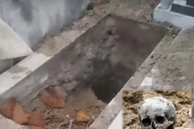 Bizarna pljačka groba u Starim Banovcima: Zbog 4 zlatna zuba ukrali učiteljicinu lobanju!