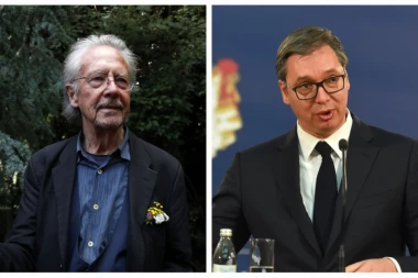 USTAŠE BESOMUČNO PO VUČIĆU: "Provocira čestitkom svom prijatelju Handkeu"!