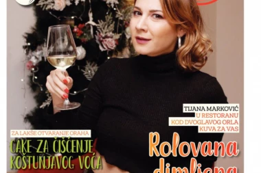 Poklanjamo "Srpski kuvar": Rolovanu dimljenu pastrmku pravi poznata glumica