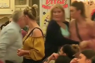 Da nije bilo Jelene Golubović, polomio bi je: Žabac hteo da bije Milijanu!