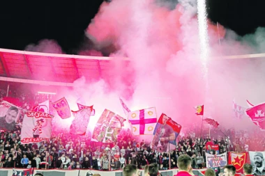 (FOTO) "Delije" brutalnim porukama pružile podršku srpskom narodu u Crnoj Gori!