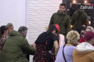 (VIDEO) Letelo perje! Eda je dovezla žena kolima u "Zadrugu": Dejan i Fetić zakrvili, pa je Dalila skočila!