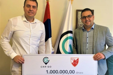 CarGo donirao milion dinara za KMF Crvena Zvezda