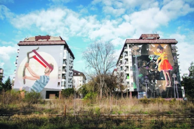 Murali koji krase dorćolske solitere