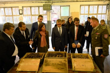 Uništeno 50.000 komada municije različitog kalibra u Tehničko-remontnom zavodu u Kragujevcu