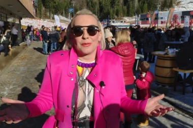 Sneg i sjajna muzika: Indira Levak otvorila ski stazu u Kolašinu!