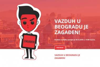 OVO NIJE DOBRO: U prestonici ponovo "na snazi" CRVENI ČOVEČULJAK