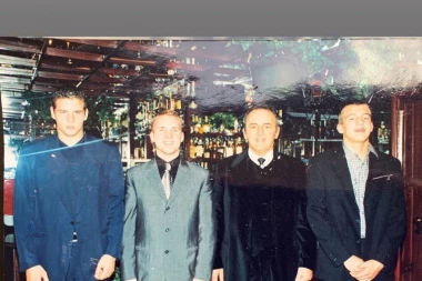 (FOTO) Ražnatovići slave Nikoljdan: Poslednji okup porodice pred ubistvo Arkana