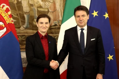 140 godina od diplomatskih odnosa Srbije i Italije: Ana Brnabić se sa sastala sa Konteom