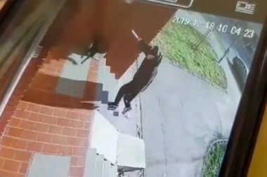 (VIDEO) U kakvom svetu mi to živimo?! Čovek iz čista mira napao psa i razrušio mu kućicu