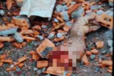 (ŠOK SNIMAK) Automobil udara u pumpu, plin curi na sve strane, svi beže od vatrene stihije glavom bez obzira