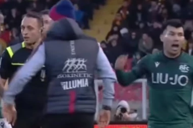 (VIDEO) Ovo je brutalno: Ovako je Medela napao Mihajlovića, Srbina jedva smirili!