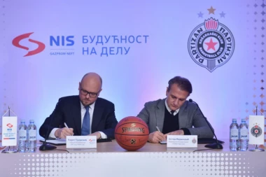 Nastavak saradnje NIS i Košarkaškog kluba „Partizan“
