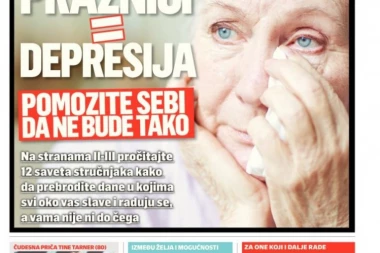 Srpski telegraf poklanja dodatak "Penzioner"! Pomozite sebi da vam praznici ne budu depresija