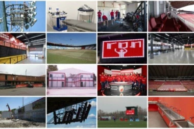 (FOTO) Šampion Srbije se pohvalio na kraju godine: Veliko unapređenje Zvezdine infrastrukture!